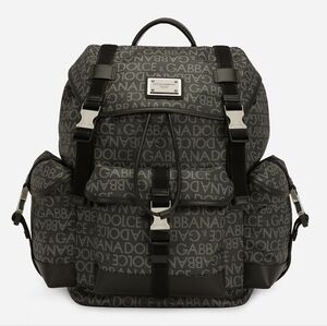 🔥 Dolce & Gabbana Coated jacquard backpack BRAND NEW 🔥
